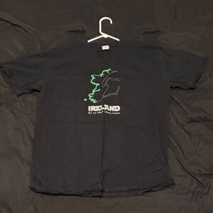 Black Ireland Graphic T-Shirt